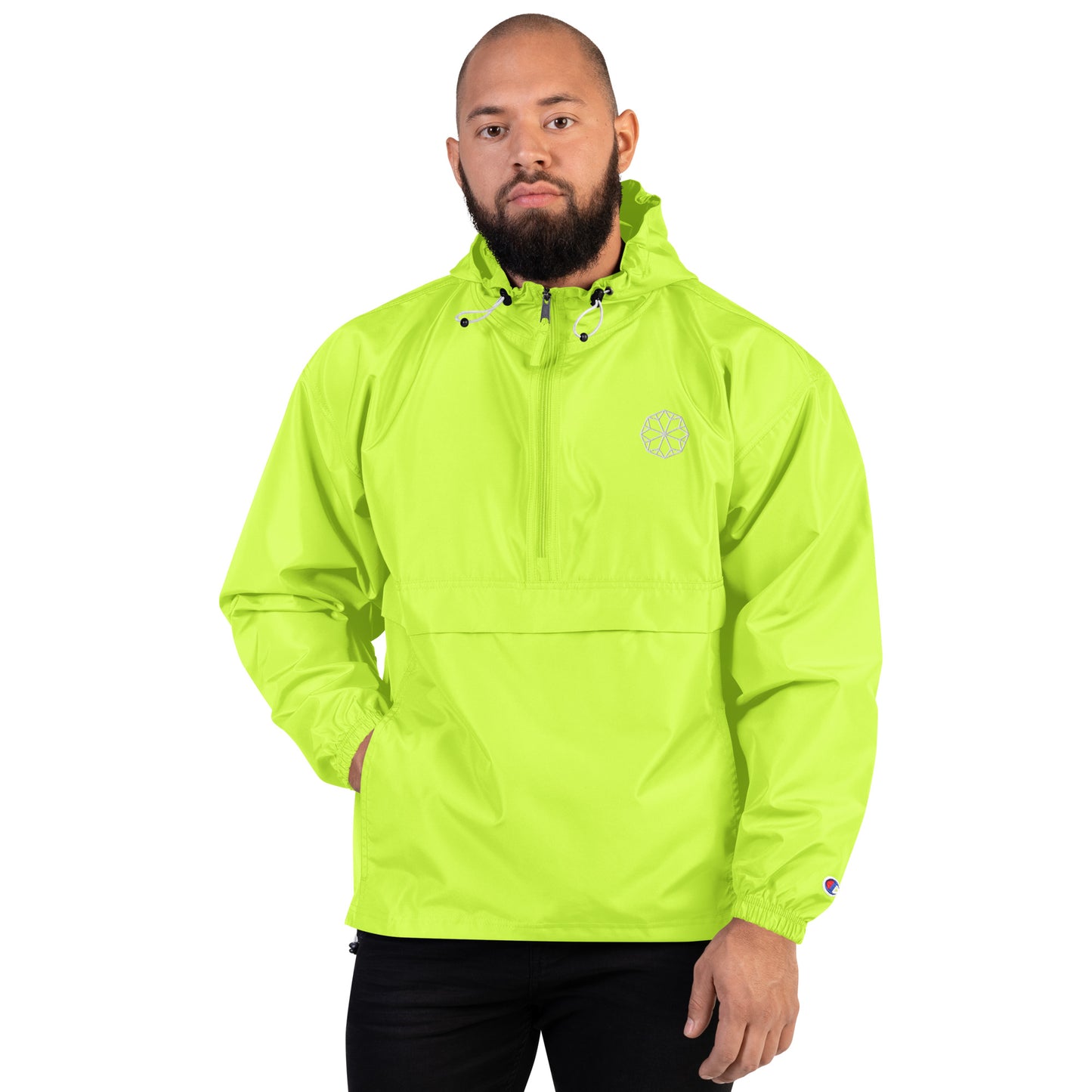 Men's Gem Embroidered Champion Packable Jacket