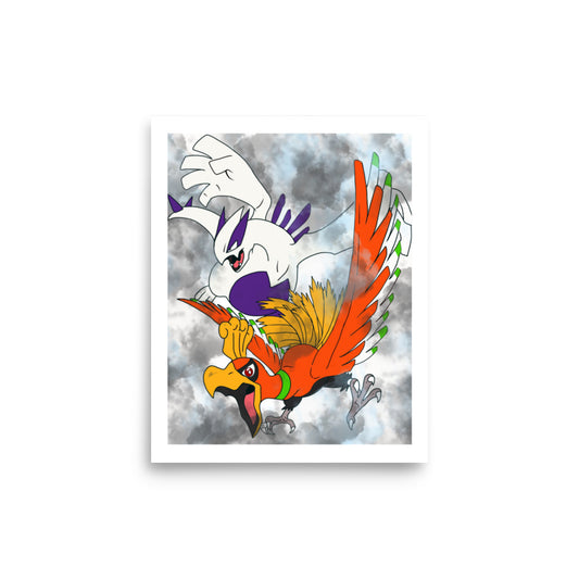 "Lugia & Ho-oh" Print