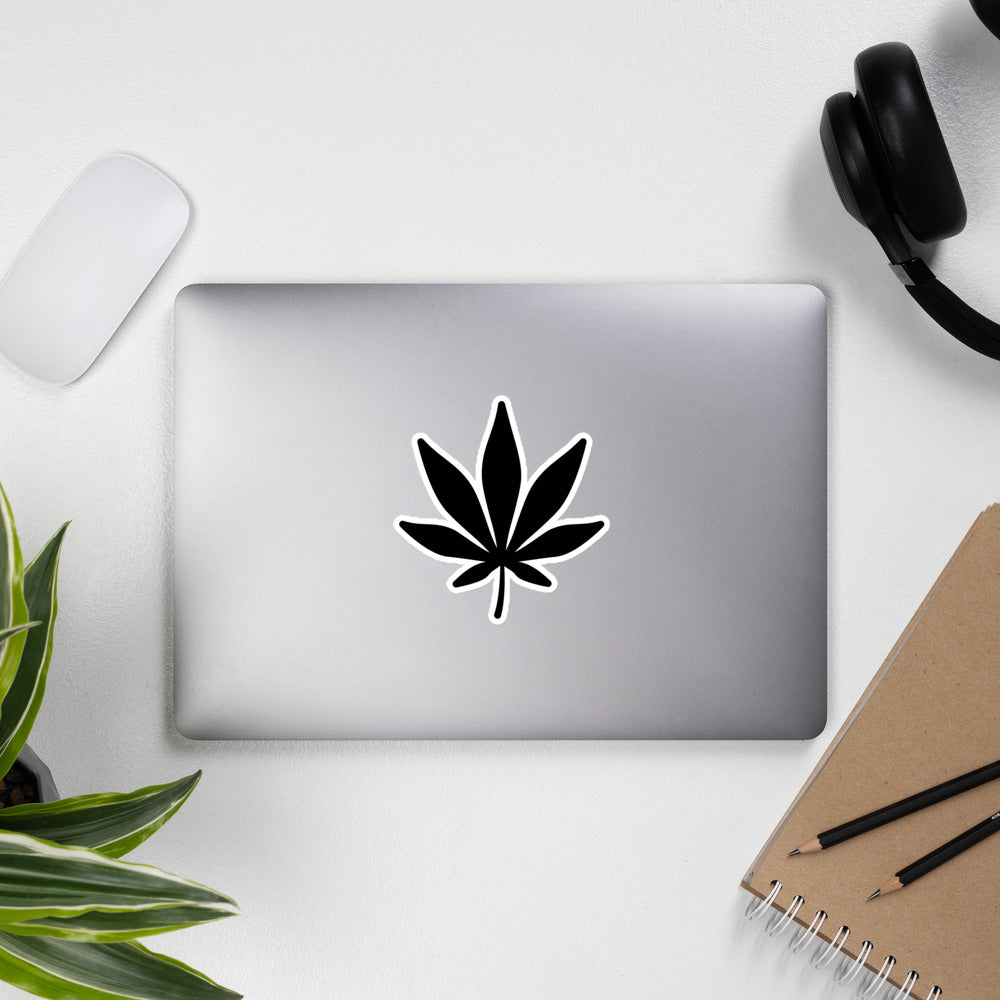 Cannabis Leaf Sticker