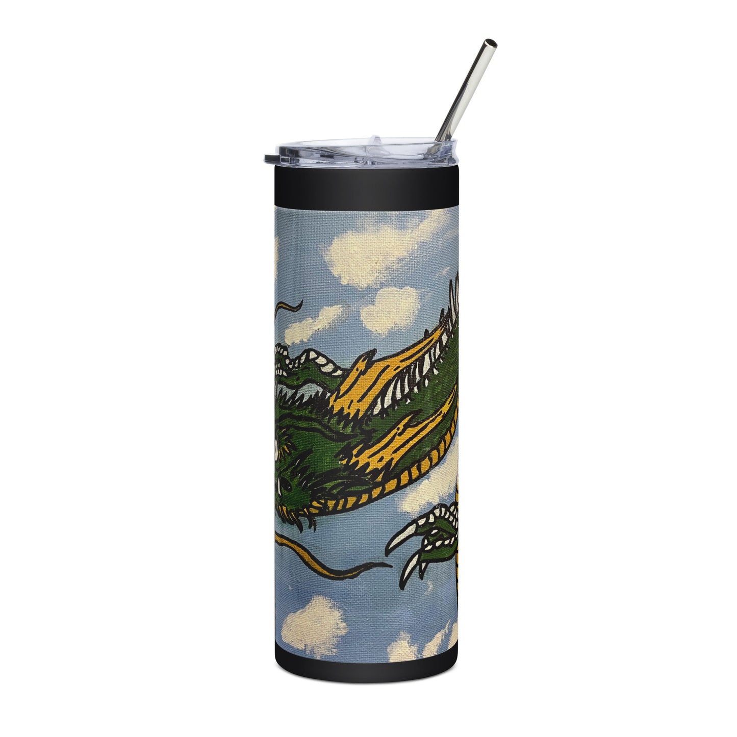 "Dragon in the clouds" tumbler